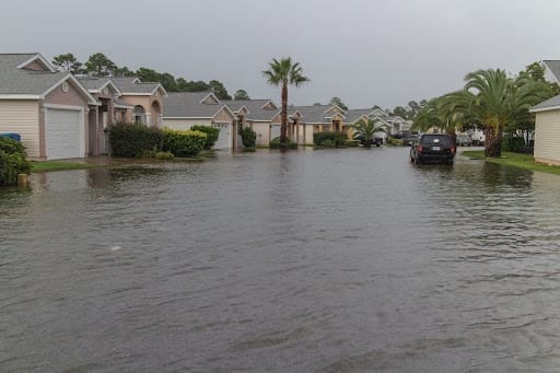 Naples Flooded Streets ~ Reliable Flood Protection By Floodgate Pro